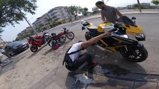 Deni̇zli̇ Den Motor Almaya Gi̇tti̇kgsxr 600 Twobrothers Egzoz