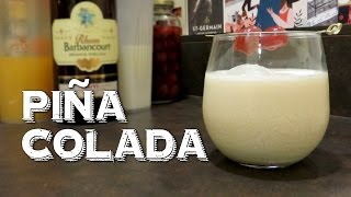 Pin?a Colada - The Classic Made with Fresh Pineapple, Coconut Milk & Rum