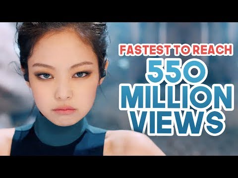 FASTEST KPOP GROUPS MUSIC VIDEOS TO REACH 550 MILLION VIEWS