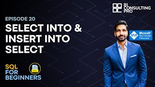 Select Into & Insert Into Select Explained With Examples Sql For Beginners Ep 20