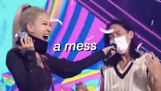 rosé's solo promotions are a mess