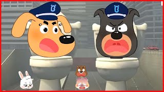 Best Of Sheriff Labrador | Skibidi Toilet Song ( Meme Cover )
