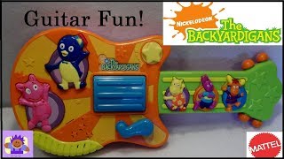 2006 Nick Jr. The Backyardigans Musical Toy Guitar By Mattel