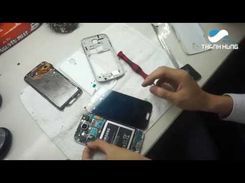 Hướng dẫn thay màn hình, mặt kính cảm ứng Samsung Galaxy S4
