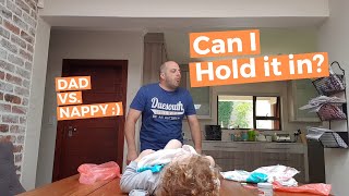 Diaper Change - Changing Diapers On Both Girls. Will I Keep My Vomit In? Dad Vs Nappy - Bracel