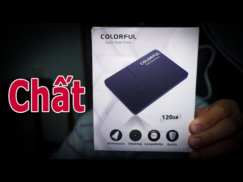 Unbox SSD Colorful 120Gb - Tiền ít có được HÍT THƠM ???