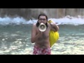PERFORMANCE DEL DISTURBATORE TV GABRIELE PAOLINI ALL'INTERNO DELLA FONTANA DI TREVI A ROMA