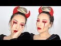 DIABLA GLAM - MAQUILLAJE PARA HALLOWEEN DE ULTIMO MINUTO