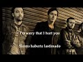 HOOBASTANK - THE REASON /SUBTITULADO (INGLES/ESPAÑOL)