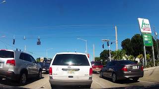 Driving to KFC in North Fort Myers, Florida