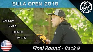 Sula Open 2018 Final Round Back 9 Barsby, Nybo, Jarnes, Vainio English