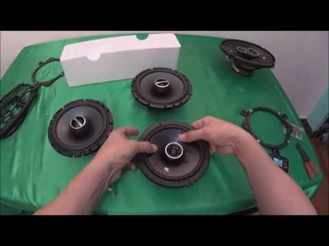 Kicker DS65 6.5" Coax Speakers VS Alpine SPS-610 6.5-Inch 2-Way Type-S