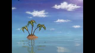 Spongebob Squarepants - Old Island Bikini Atoll Footage - Day Color Corrected