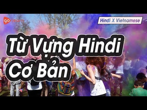 Học Tiếng Ấn Độ | Phần 1: Từ Vựng Tiếng Hindi Cơ Bản | Golearn