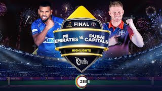 ILT20 S2 - Final |   HIGHLIGHTS |  MIE vs DC- T20 