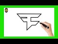 วิธีการวาดโลโก้ FAZE |   Como desenhar o logotipo Faze /