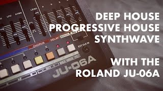 Roland Ju-06A For Deep Houseprogressive80S Synthwave Sound Only - No Talk