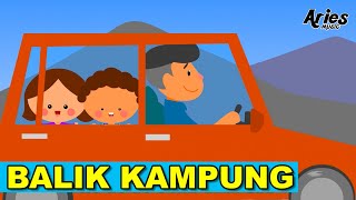 Alif & Mimi - Balik Kampung (Animasi 2D) lagu kanak kanak