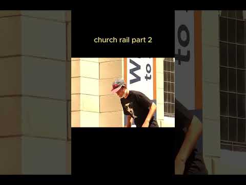 church rail part 2 #pizzaskateboards #skateboarding