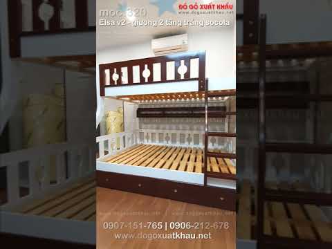Giường ngủ 2 tầng cao cấp ở phường An Cư quận Ninh Kiều TP Cần Thơ