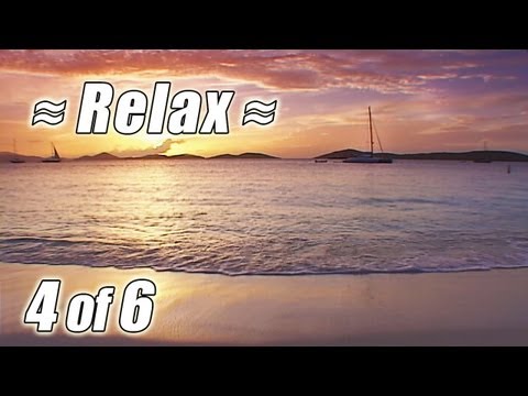 #1 RELAXING Ocean Sounds #4 CARIBBEAN BEACHES Beach Meditation Hypnosis Relaxation No Music HD