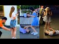 HOT girls photos best reactions funny pranks by Russian prank boy Qylek