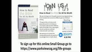 PCOG Live! Stream 1/24/2021