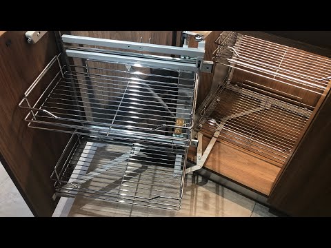 Kệ Góc Liên Hoàn Cao Cấp Đóng Mở Giảm Chấn CBLD PKB-G20.10