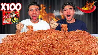 100 Paket Acili Noodle Yemek