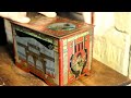 Wind-up Organ Tin Litho Toy