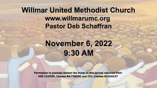 Willmar UMC All Saints Sunday 11 6 22 Large 540p