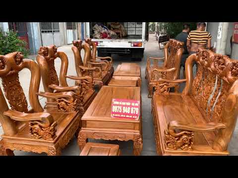 So Sánh 2 Bộ Bàn Ghế Gỗ Lim Bán Chạy Nhất, Minh Đào Và Con Giống - Xưởng Gỗ Nam Tuấn 0975948679
