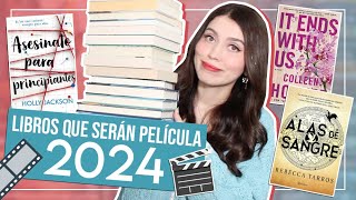 ¡24 LIBROS que serán SERIE O PELÍCULA este 2024!