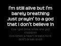 The Script - Breakeven with Lyrics