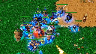 Cenarius - The Demigod Vs All Orc Heroes Warcraft 3 Level 10 Heroes