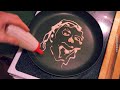 How to make ZOMBIE PANCAKE ART!