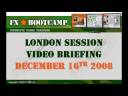 FOREX Training Video | London Session December 16, 2008