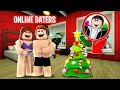 pretending to be a spying christmas tree in roblox
