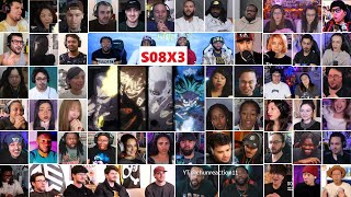 60 Reactors My Hero Academia Season 8 Episode 3 Mega Reaction Mashup - Boku No Hero Academia