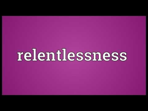 Header of relentlessness