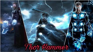 Thor Whatsapp Status Video With His Hammer Full Screen