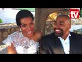 Connie and Shona Ferguson renew their vows