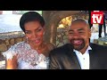 Connie and Shona Ferguson renew their vows