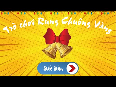 Trò chơi Rung Chuông Vàng | Game of golden bell ringing on Powerpoint | Van Pham Cong