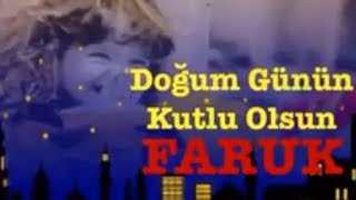 Faruk İyi Ki Doğdun 3.Versi̇yon Komik Doğum Günü Mesajı Happy Birthday Faruk Made In Turkey