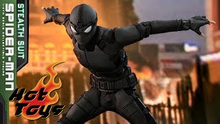 PREVIEW Hot Toys HOMEM-ARANHA LONGE DE CASA Traje Furtivo - Spider-Man Far From Home Stealth Suit