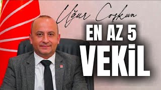 Chp Pamukkale İlçe Başkanı Coşkun Hedefimiz Denizlide En Az 5 Milletvekili