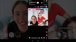 لايف تكتوك ساري كول مع امين ومرتوقالبينها فلايف سبان ومضاربةLive Sari Cool