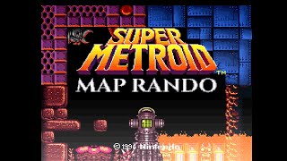 Super Metroid Very Hard Rando- Metroid Samus -Desolate Ipwild Mapbeam Doors