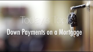 Mortgage Monday: Down Payments on a Mortgage